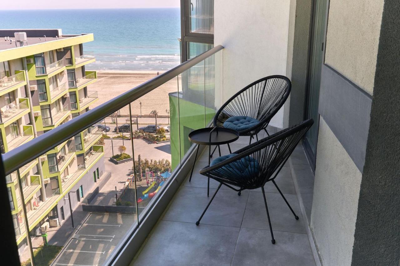 Rainbow Sea View Apartment Spa N Pool Resort - Parking Mamaia Extérieur photo