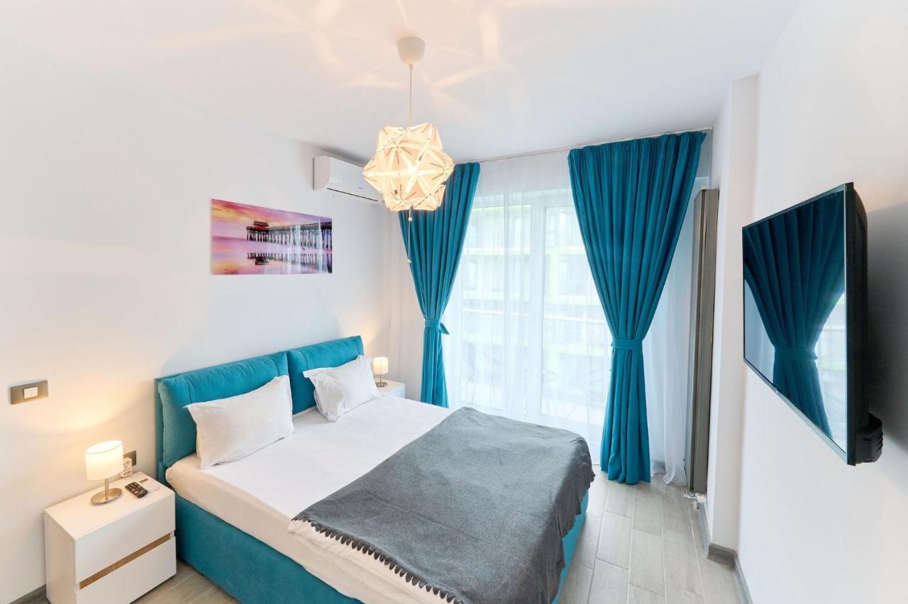 Rainbow Sea View Apartment Spa N Pool Resort - Parking Mamaia Extérieur photo