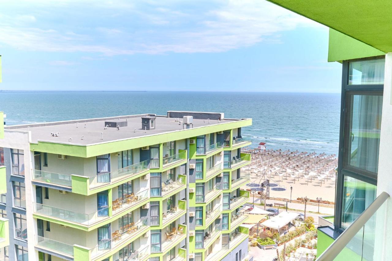 Rainbow Sea View Apartment Spa N Pool Resort - Parking Mamaia Extérieur photo