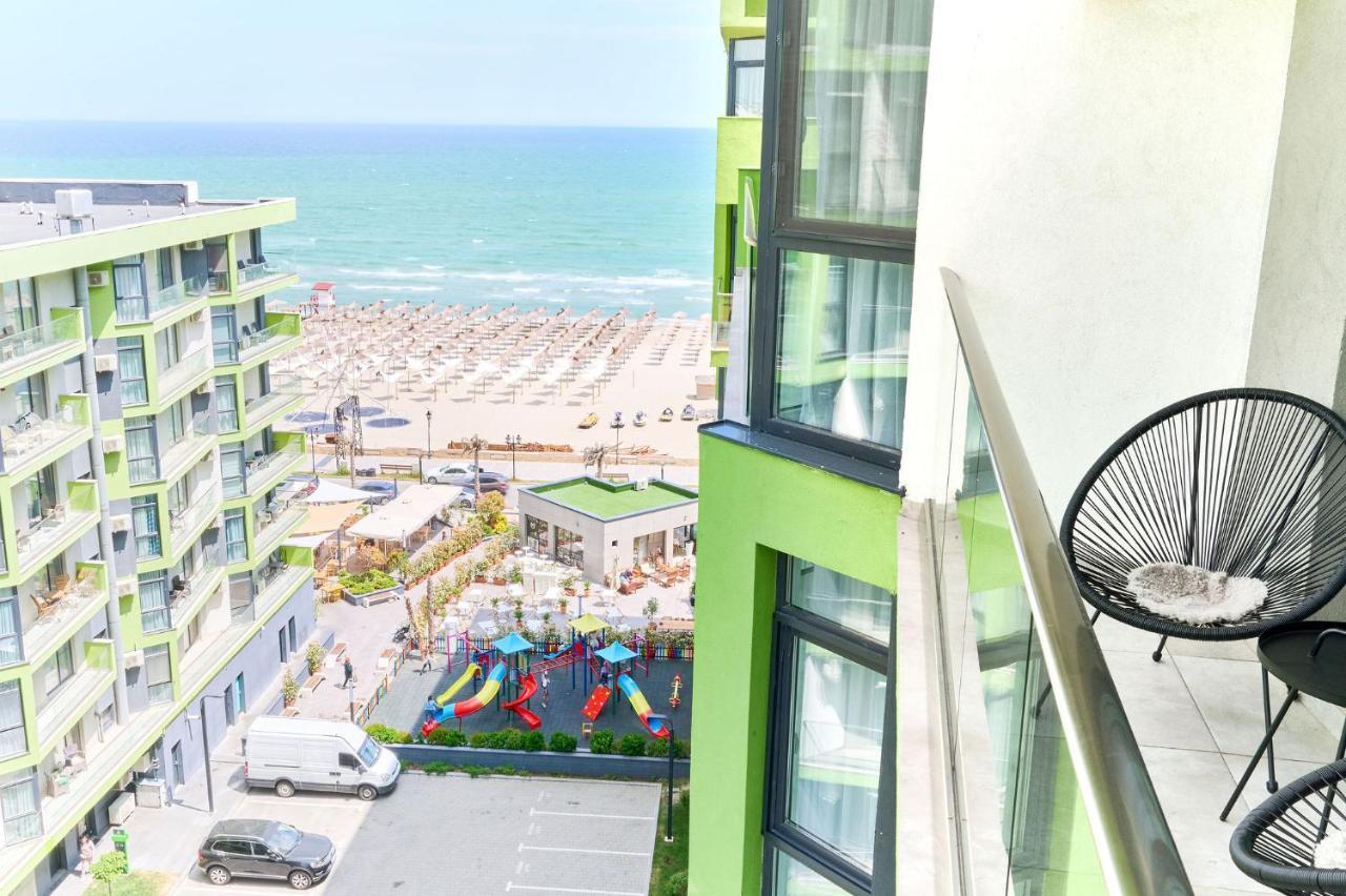 Rainbow Sea View Apartment Spa N Pool Resort - Parking Mamaia Extérieur photo
