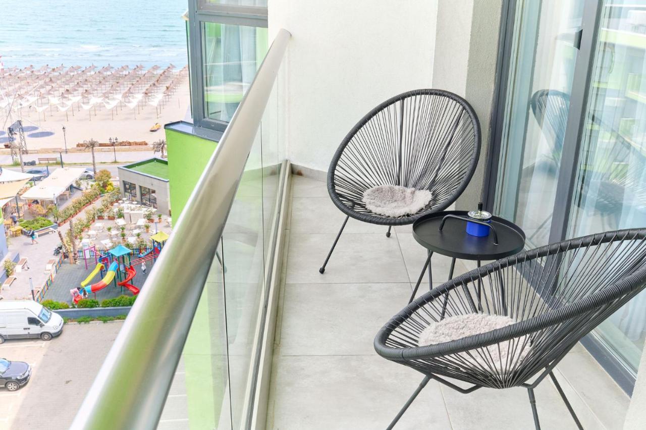 Rainbow Sea View Apartment Spa N Pool Resort - Parking Mamaia Extérieur photo